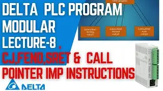 delta plc programming | call |cj |fend |sret | call instruction |cj instruction