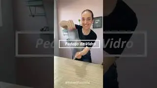 Usei um pedaço de vidro velho #dolixoaaoluxo #diy #artesanato