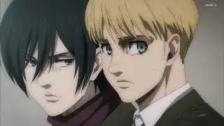 Zackley's Last Scene | Shingeki No Kyojin Episode 12 Season 4 [HD]