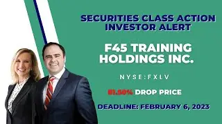 81.50% Collective Loss | FXLV STOCK NEWS | F45 Training Holdings Inc Securities Class Action Lawsuit