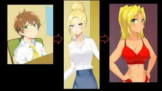 Becoming my Teacher | tg tf transformation | MTF body swap | Male to female |