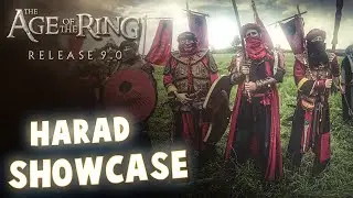 Haradwaith Faction Showcase! | Age of the Ring Mod 9.0.3 | How to play Haradwaith? | Bfme Game