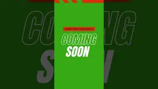 Green Screen Coming Soon Instagram Story