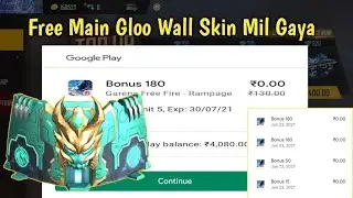 FREE ME GLOO WALL MIL GAYA || FREE ME TOP-UP EVENT COMPLETE 😱
