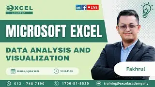 Data Analysis and Visualization with Microsoft Excel | NTW | Learning Hour Ep67