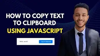 How to copy text to clipboard using javascript.