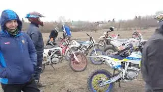 Открытие сезона Ачинск 13.04.2023 .Эндуро. мотолэнд. кайки.регульМото.Резали горы.как масло