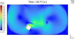 Ansys Fluent: Moving Object Using Dynamic Mesh And UDF: Velocity Animation