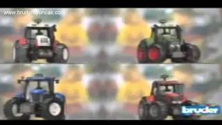 Bruder Massey Ferguson 7600 Traktör 03046 www bruderoyuncak com
