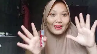 Review lipcream saniye waterproof#vlog