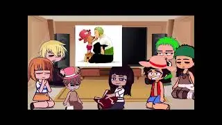 Strawhats react to ??? / one piece / muigiwara /