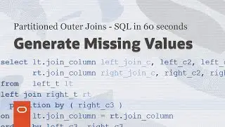 Partitioned outer join - SQL in 60 seconds #shorts