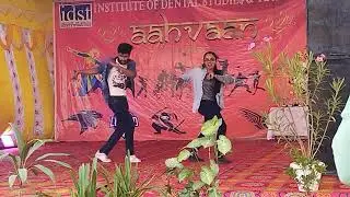 Synchronous dance: Dr Adarsh Roshan S and Dr Anju Tresa Jacob 🕺 💃 @ IDST.