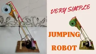 How to Make Jumping Robot ! VERY SIMPLE
