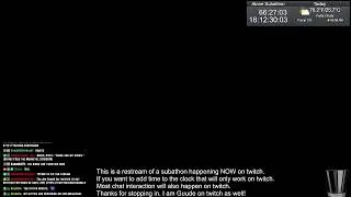 Twitch Subathon Currently Live on twitch.tv/guude