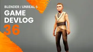 Devlog 36 - Custom Clothing for Metahumans in my game