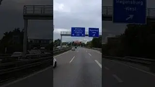 Эт я еду по Германии)