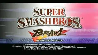 Super Smash Bros. Brawl - Intro Opening HD