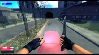 Trouble in Terrorist Town - Riding Cars - Clip 1