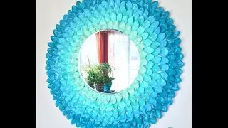 Spring ombre spoon flower mirror