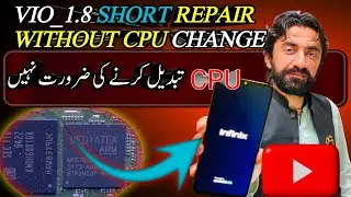 World First solution | VIO_1.8V Short Repair Without CPU Change | Vio 1.8 line short