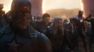 Avengers endgame last scene (most epic and best scene of MCU)// all Avengers assemble!!
