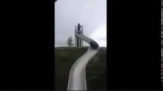 Суровая детская горка Жесть
