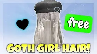 HURRY! FREE HAIR ON ROBLOX NOW! 🖤