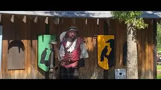 Sherwood Forest Faire and the Harris Hawk