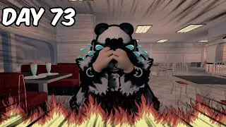 I TRIED TO SURVIVE 100 DAYS DINER SIMULATOR 🤯| Roblox - The Pro Panda #dinersimulator #roblox