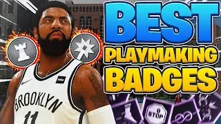 *NEW* BEST PLAYMAKING BADGES ONLY COMP PLAYERS KNOW ABOUT IN NBA2K22! BEST BADGES!NBA2K22