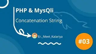 PHP Concatenation String | PHP Full tutorial in hindi | PHP & MysQli Full Tutorial in Hindi