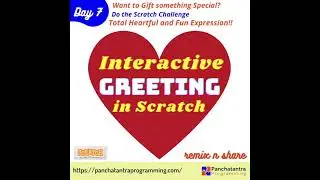Create a Fun and Interactive Greeting #MothersDay | Daily Scratch Challenge#SummerActivity