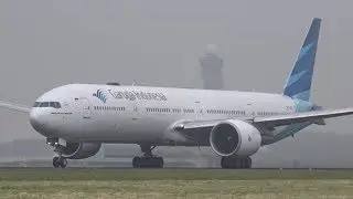 PURE BIG Planes Taking Off From Schiphol Airport 2x A350, 6x B777, 3x B747, 4x A330, 2x B787