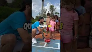 Quantos quilos você tem? 