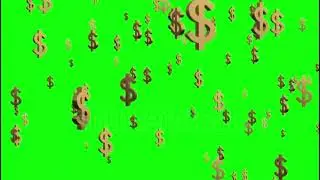 Falling 3d Dollar Signs $  Video [Video] | Green screen backgrounds, Greenscreen, Youtube video ads