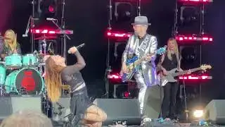 Dave Stewart feat. Vanessa Amorosi - Here comes the rain again - Live @ Stadtpark, Hamburg - 07/2024