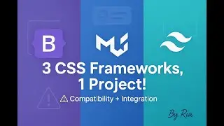 How to Use Bootstrap, MUI & Tailwind CSS Together in 3 Minutes!