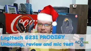 Logitech G231 PRODIGY unboxing, review and microphone test - good or bad headphones??? - ART #1