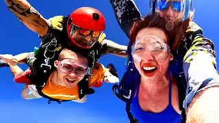 I took a milf skydiving 