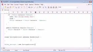 Beginner PHP extends Part 1 java training in jaipur|java training