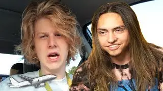 I flew Across The Country for 24 hours to Surprise Landon Cube