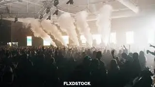 Co2 Burst at a Rave - Stock Footage