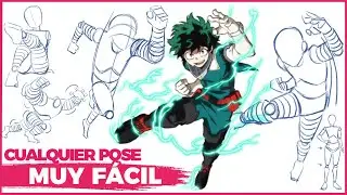Learn how to DRAW ANY POSE - 