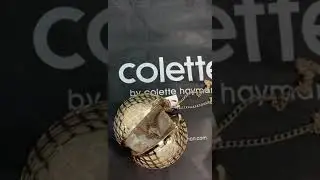 Colette Gold Round Clutch Bag! 