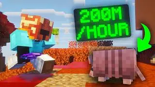 I Discovered the CRAZIEST Hunting Money Making Method In Hypixel Skyblock