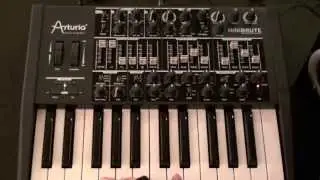 Arturia MINI BRUTE Analog Synth!  Part A - Unboxing and Introduction