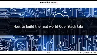 #004. How to build real world OpenStack cloud?