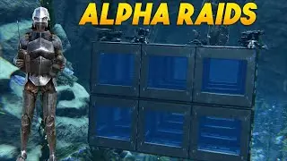 How We RAIDED Everyone On The MOST Populated SERVER - ARK