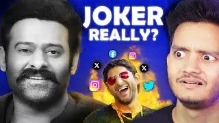 People are Fighting because he Called Prabhas "Joker"